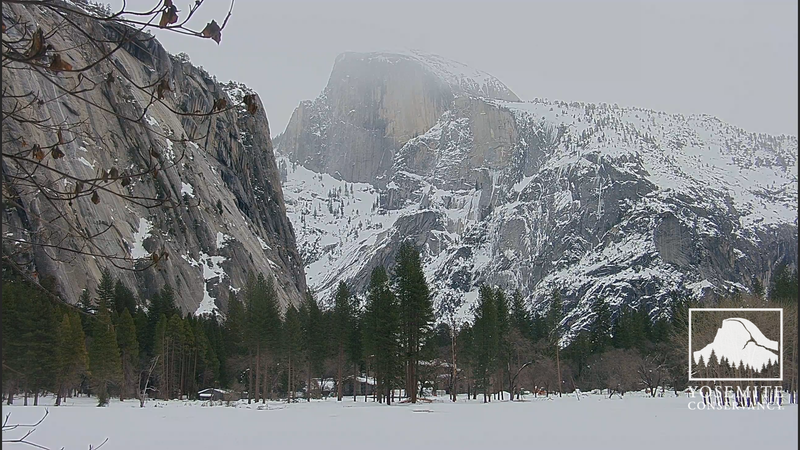 Crews are working hard to reopen Yosemite National Park, as deep snow has brought down multiple buildings and buried a majority of the park.