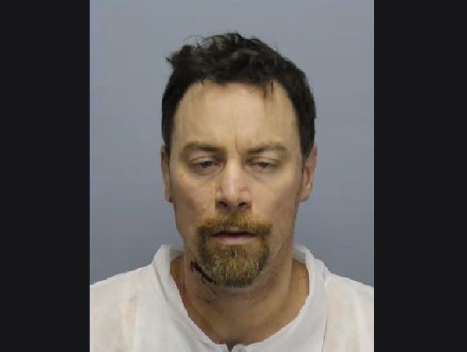 Booking photo of Jeff Charles Sherwood 