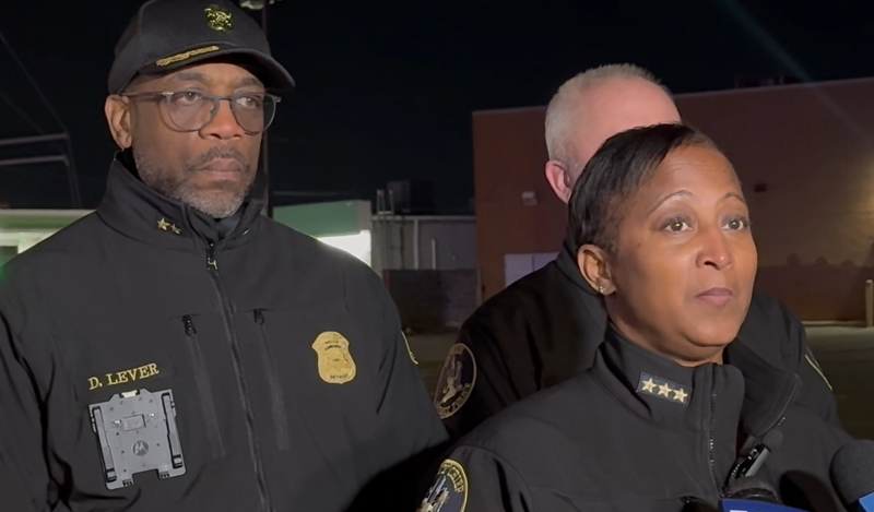 Detroit Police officials provide an update to a deadly shooting at a barbershop