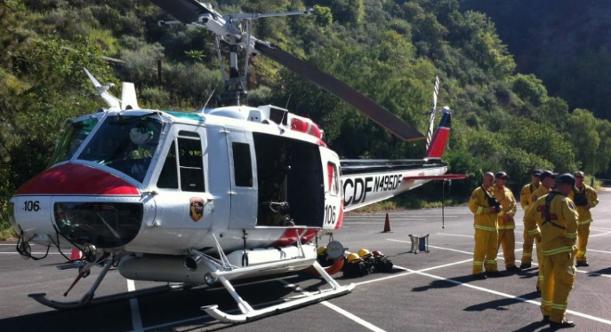 CAL FIRE airlifted a hiker out of a San Jose park.
