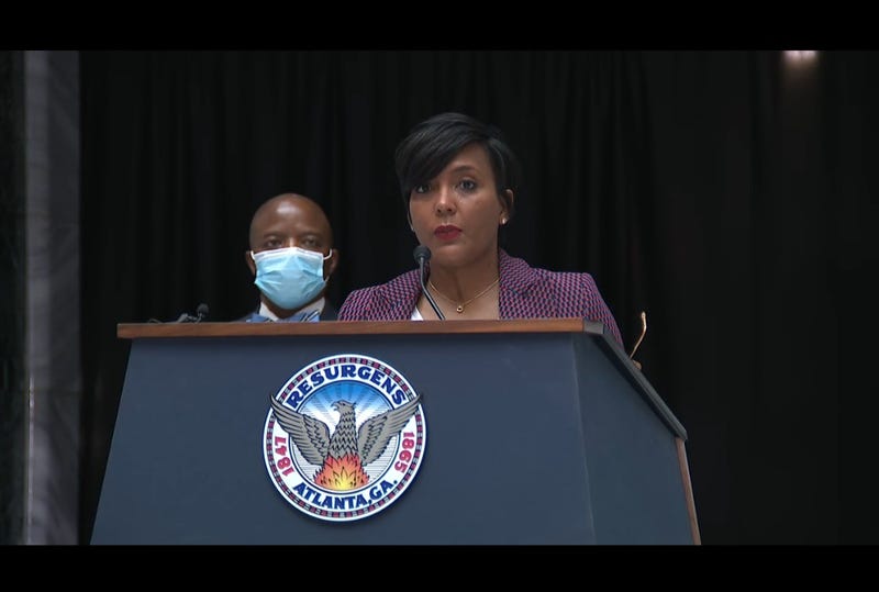Bottoms' announcement that she's not running for reelection follows the reinstatement of the Atlanta police officer who fired the fatal shot that claimed the life of Rayshard Brooks last summer.