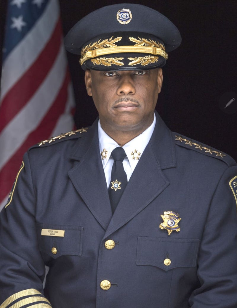 Victory Hill was first elected Sheriff of Clayton County in 2004
