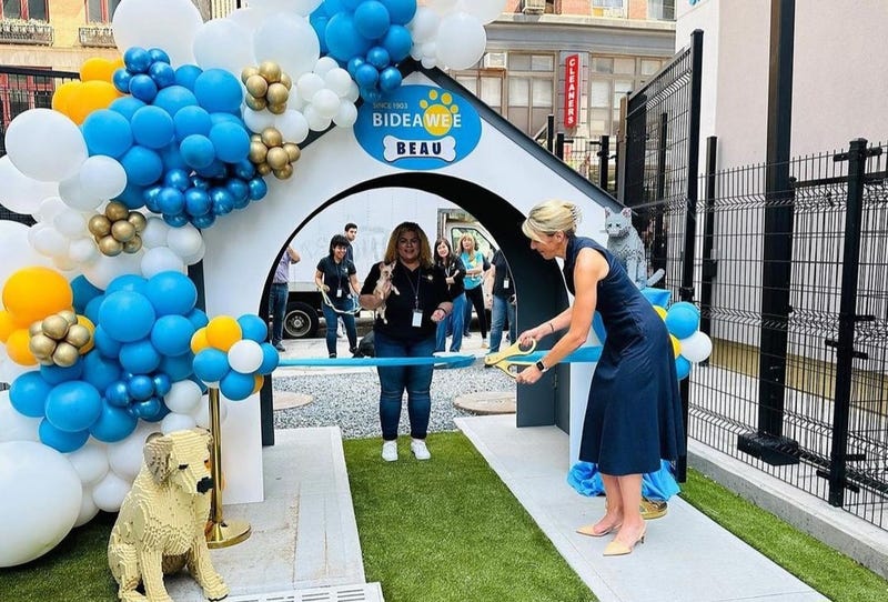 Bideawee CEO Leslie Granger cuts ribbon on new Chelsea shelter