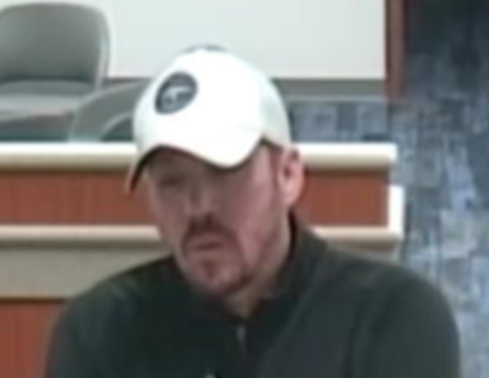 Surveillance photo of bank robber