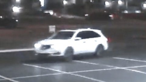 Dallas police are looking for a white Acura MDX in connection to a hit-and-run that killed a 6-year-old girl on Sunday night.