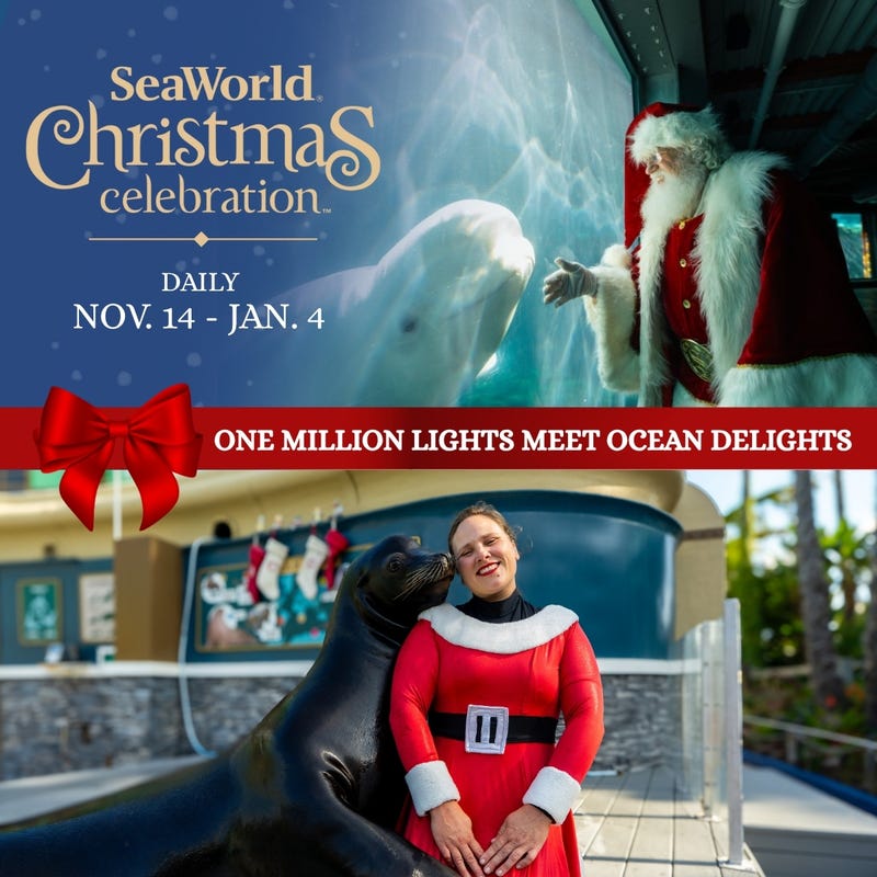 SeaWorld Christmas Celebration 2025