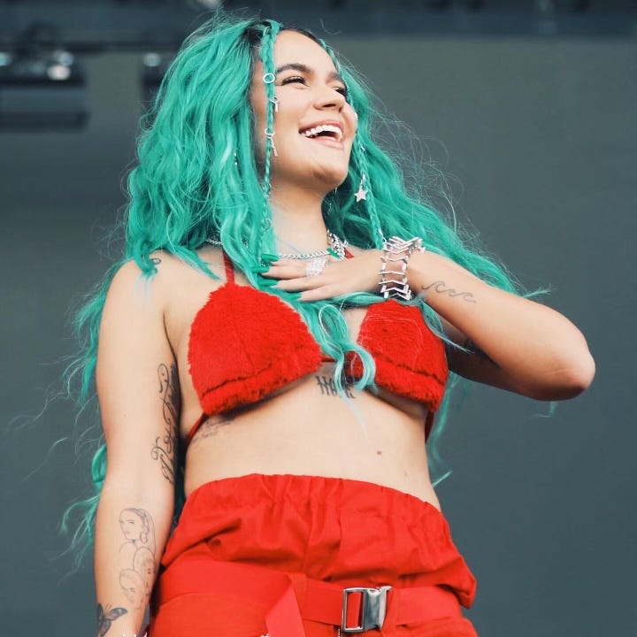 Karol G at ACL Fest 2021 Weekend 2 Day 3