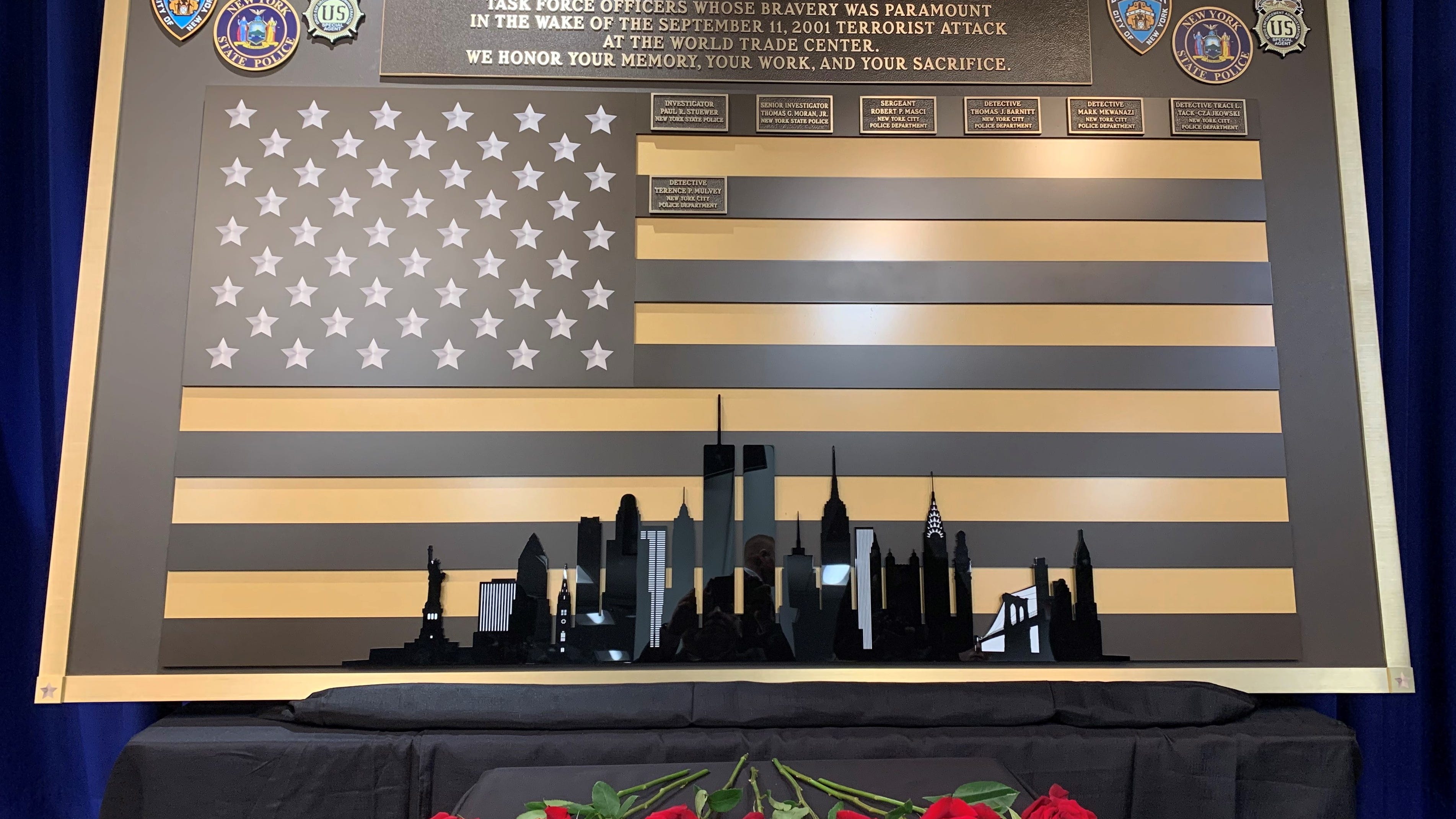 NY DEA honors members who died from 9/11-related illnesses with plaque