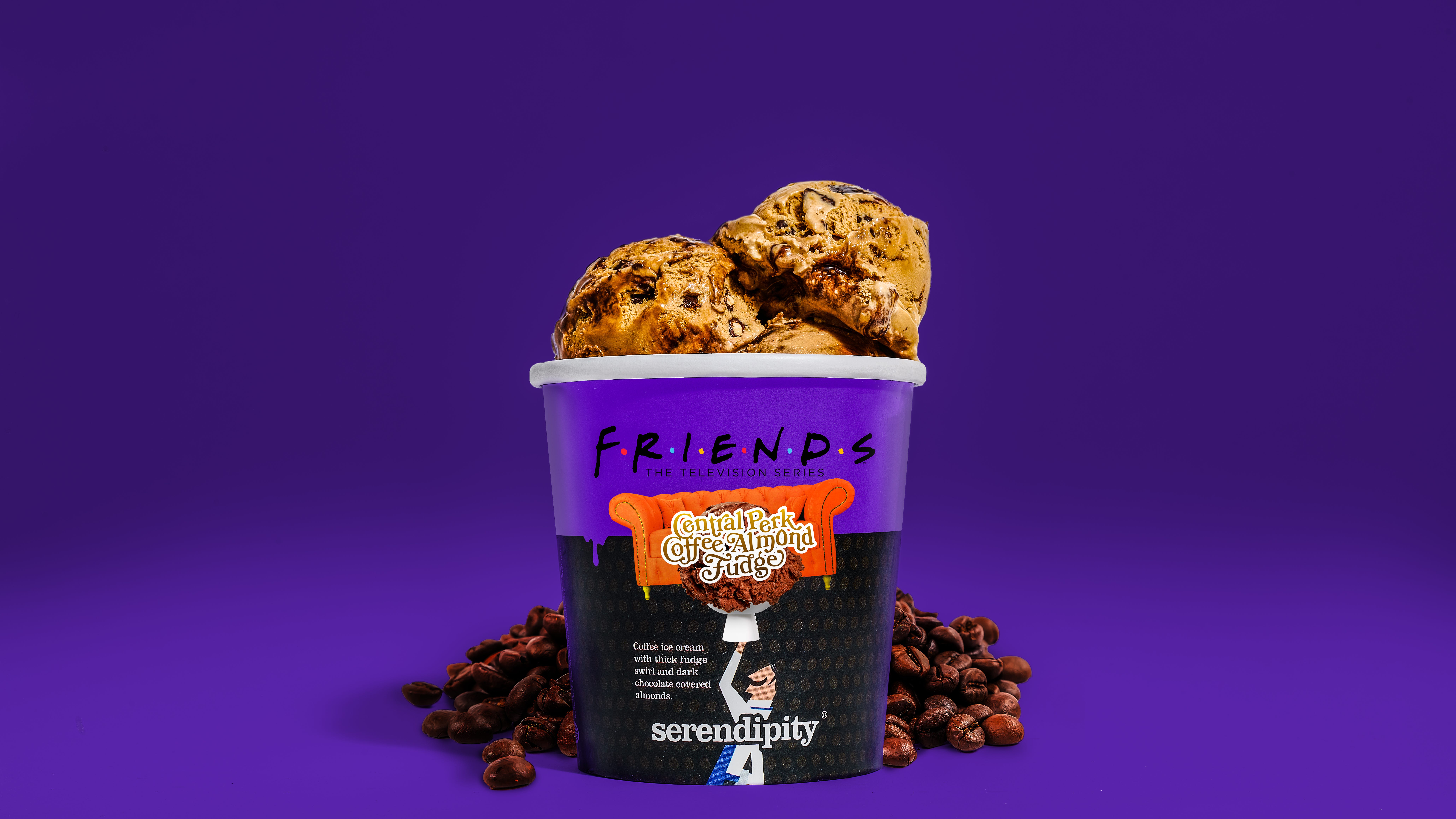 You can now binge on 'Friends'-inspired ice cream that tastes like coffee