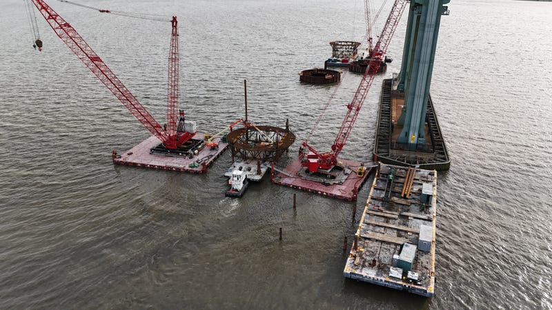 Construction Delaware Memorial Bridge