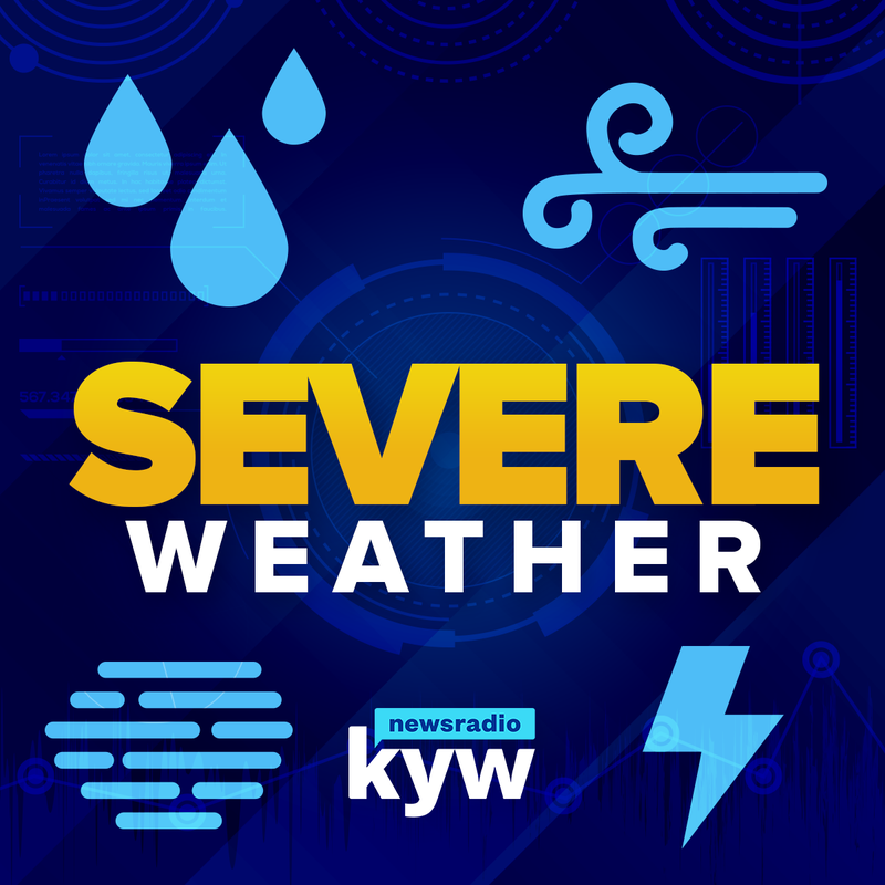 Severe weather graphic