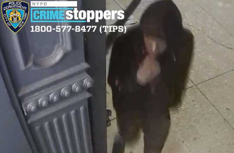 Surveillance photo of the suspect in the SoHo rape on April 21, 2024.