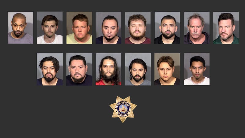 Suspects arrested in a child-predator sting from June 1/2, 2023