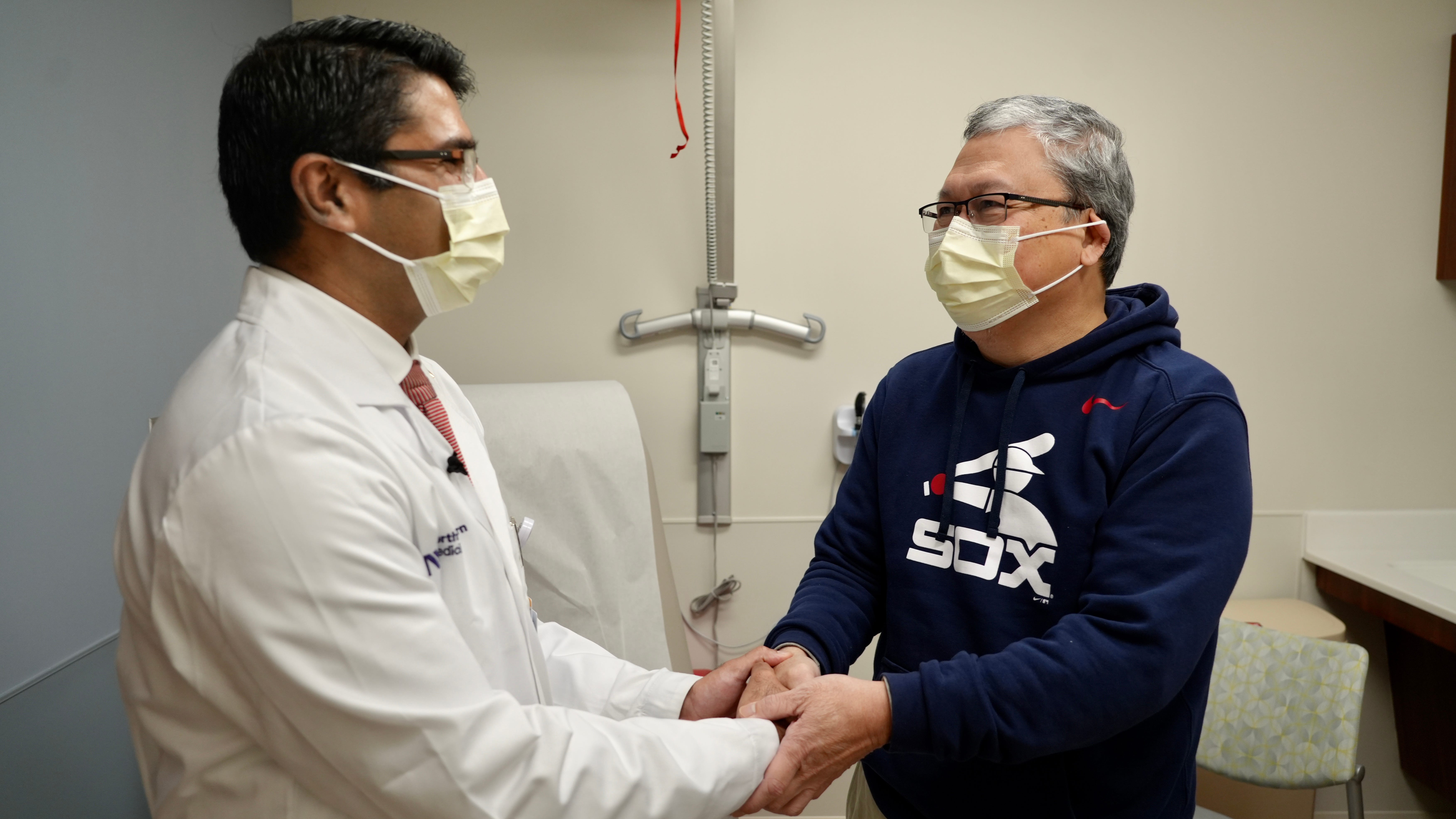 Retired nurse receives incredibly rare lung-liver transplant at hospital where he once worked