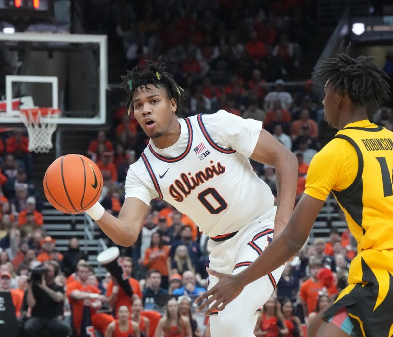 Terrence Shannon Jr. has been charged in Kansas with sexually assaulting a woman. Illinois suspended him from the team, pending an investigation.