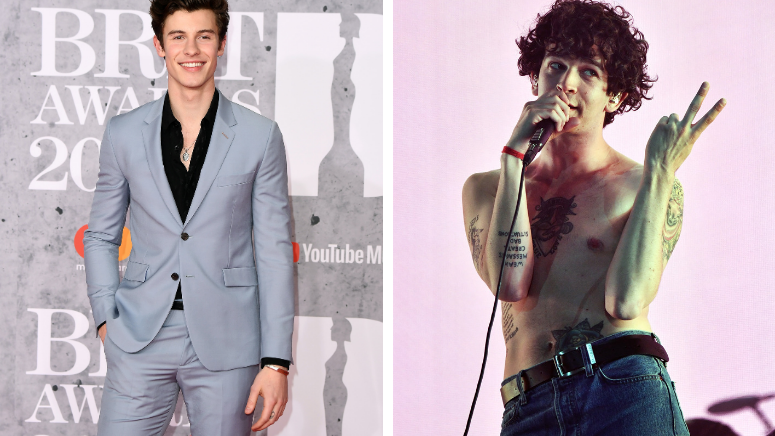 Shawn Mendes Mailed Matty Healy the “Iconic Underpants” From His Calvin Klein Ad