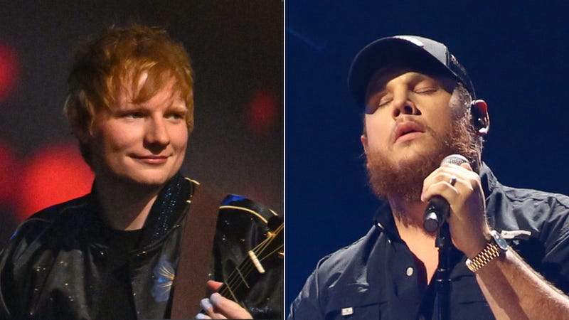 Ed Sheeran and Luke Combs