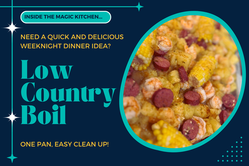 Need a quick and delicious weeknight dinner idea? Try Elyse's sheet pan Low Country Boil!