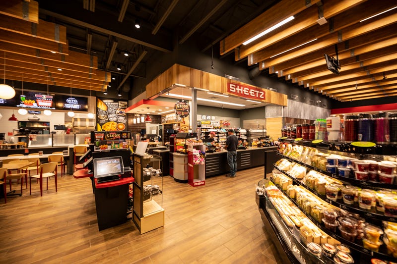 Inside a Sheetz store