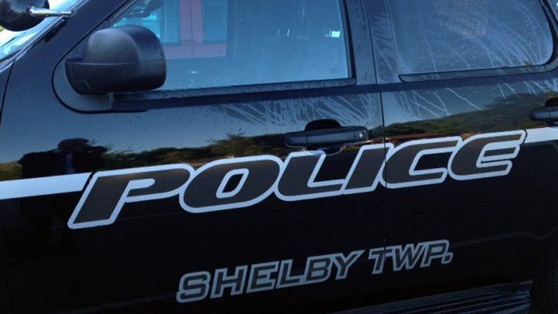 Shelby Township Police vehicle