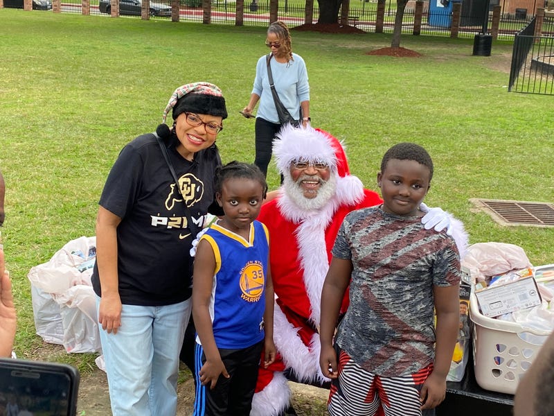 Sheletta Brundidge, Christmas, Santa Claus