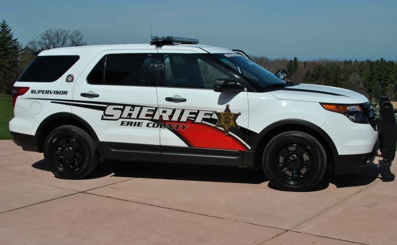 Erie County Sheriff car