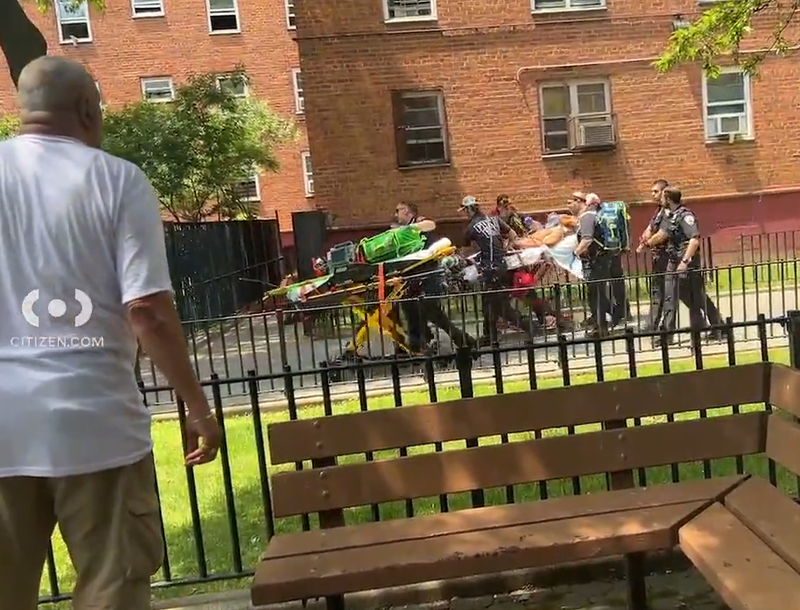Three people were shot in East Harlem on Thursday afternoon, one of which is in critical condition.