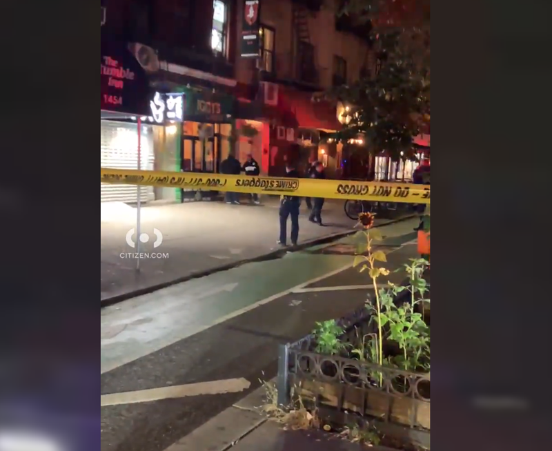 Police investigated throughout the early morning hours Wednesday