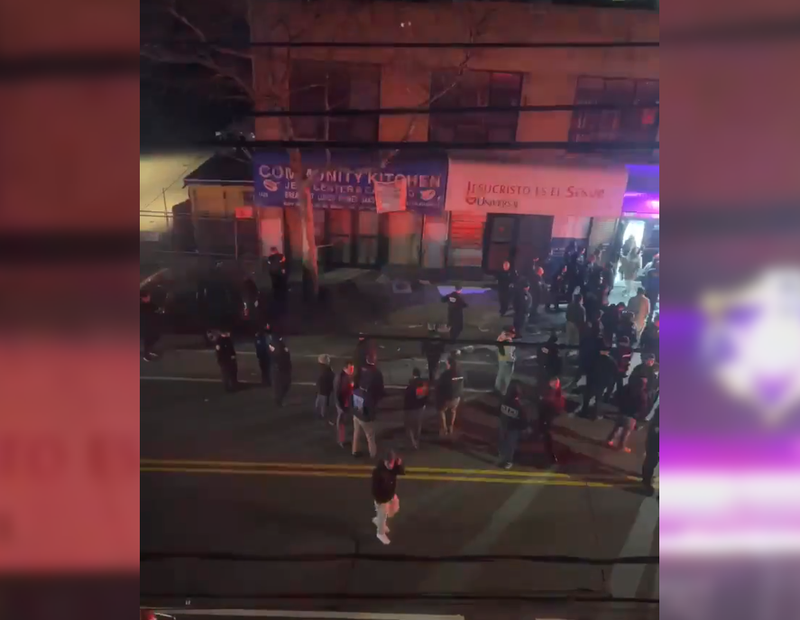 Three women were struck in the 9 p.m. shooting on Central Avenue. They are all expected to survive