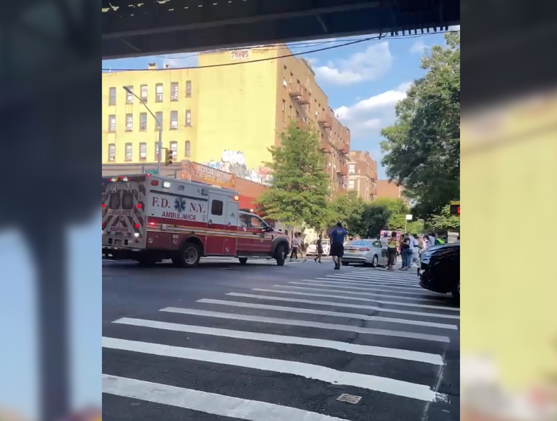 All four victims were taken to St. Barnabas Hospital and are expected to survive
