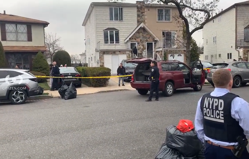 It's unclear what sparked the dispute on a quiet residential street