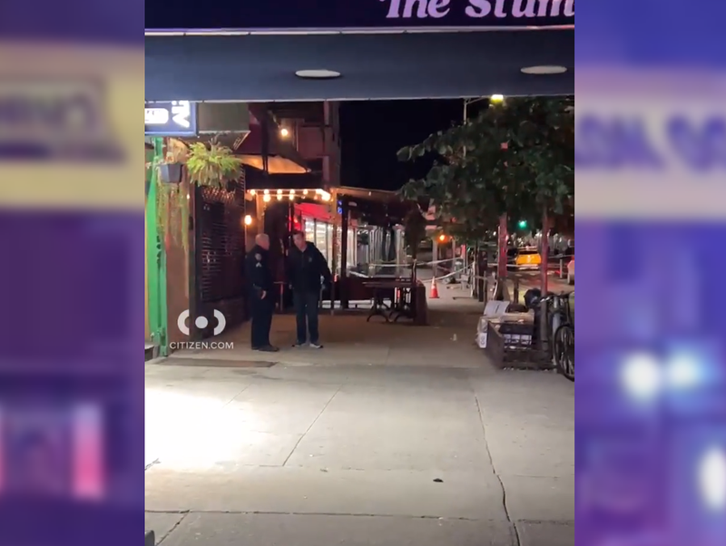Seven shell casings were recovered at the scene