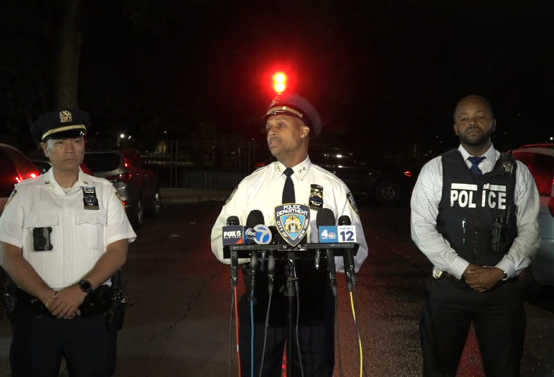 Police said six men were hospitalized and are expected to survive