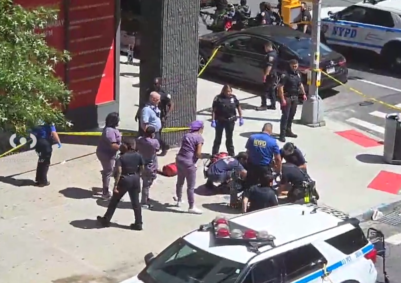 A 69-year-old woman was shot and killed in East Harlem on Wednesday afternoon.