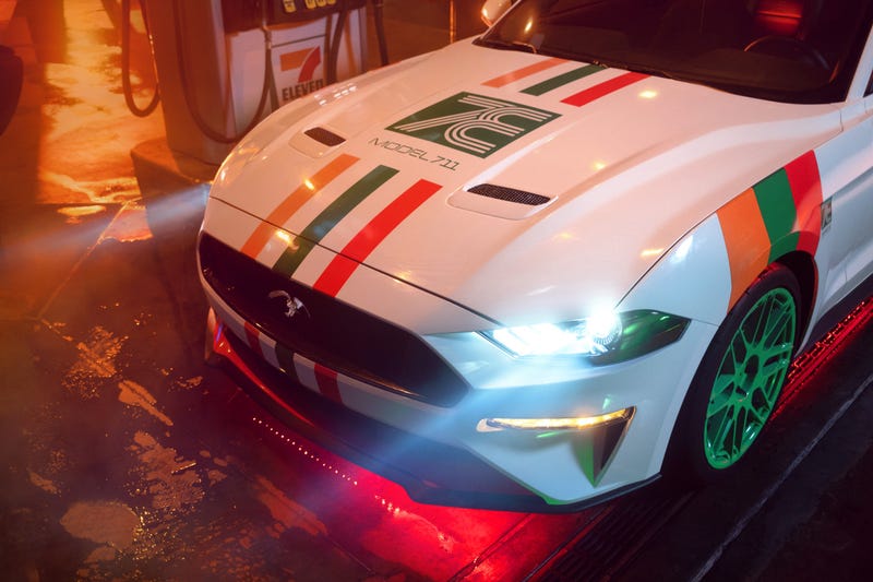 Model 7-11 car from 7-ELEVEN