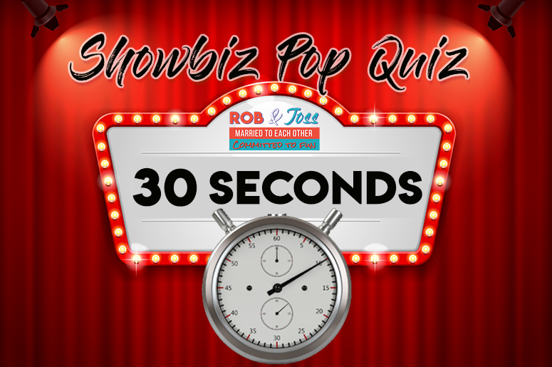 Mornings With Rob & Joss Showbiz Pop Quiz KYXY 96.5