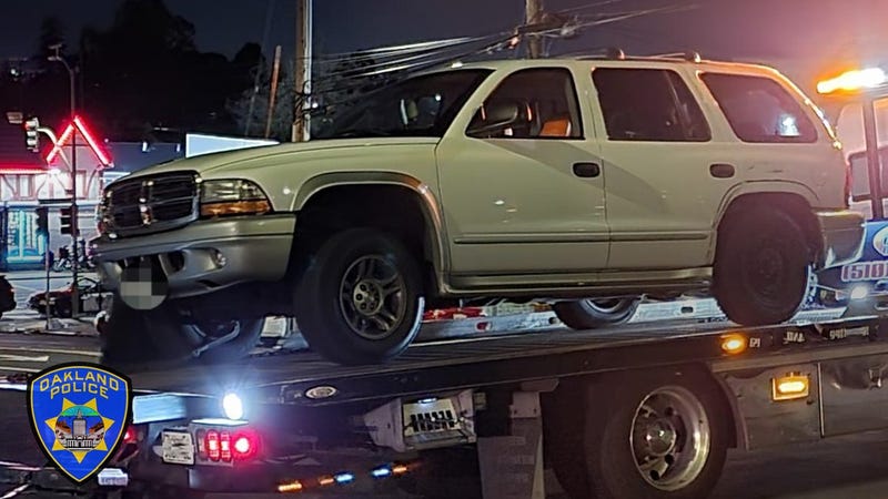 More than a hundred cars participated in the illegal sideshow.