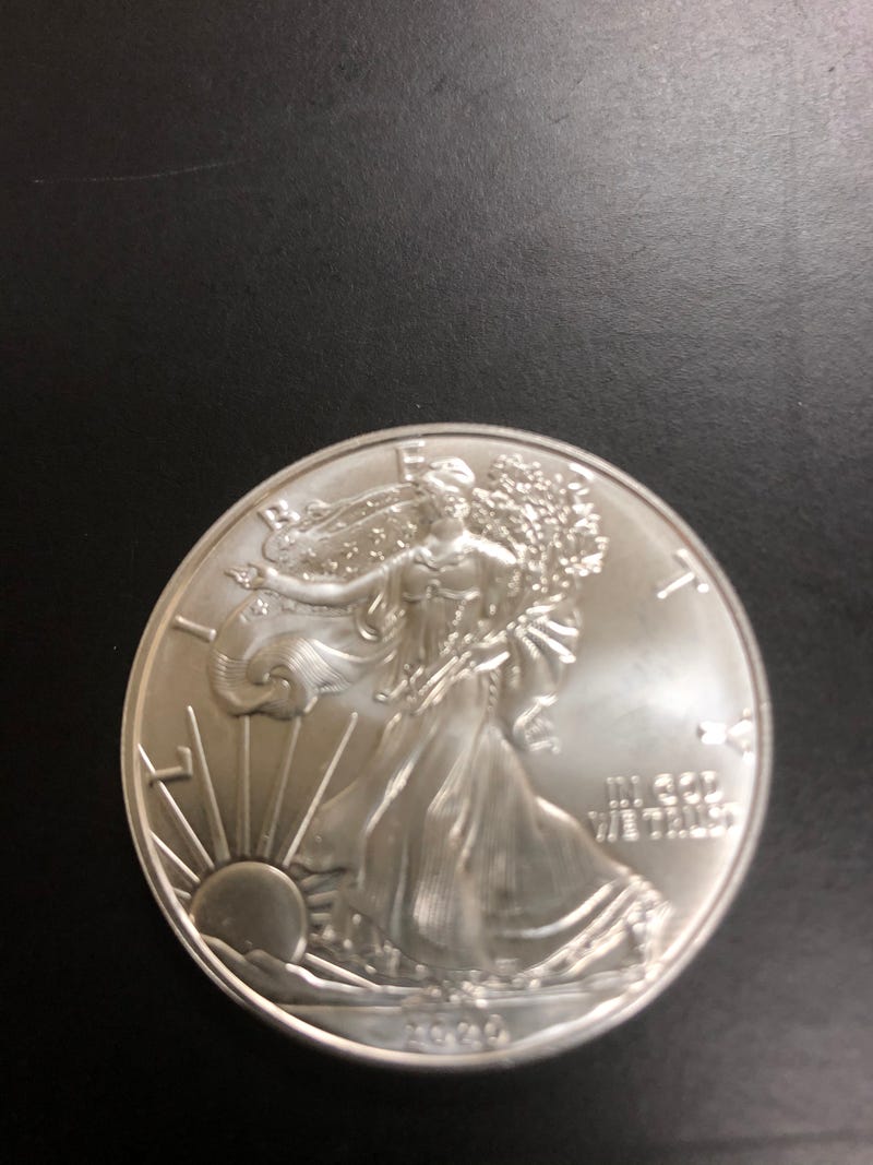 1-ounce American Silver Eagle coin