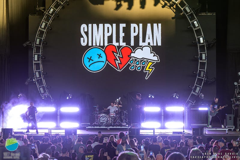 Simple Plan at White River Amphitheatre 8.1.23