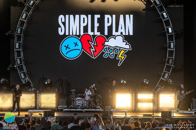 Simple Plan at White River Amphitheatre 8.1.23