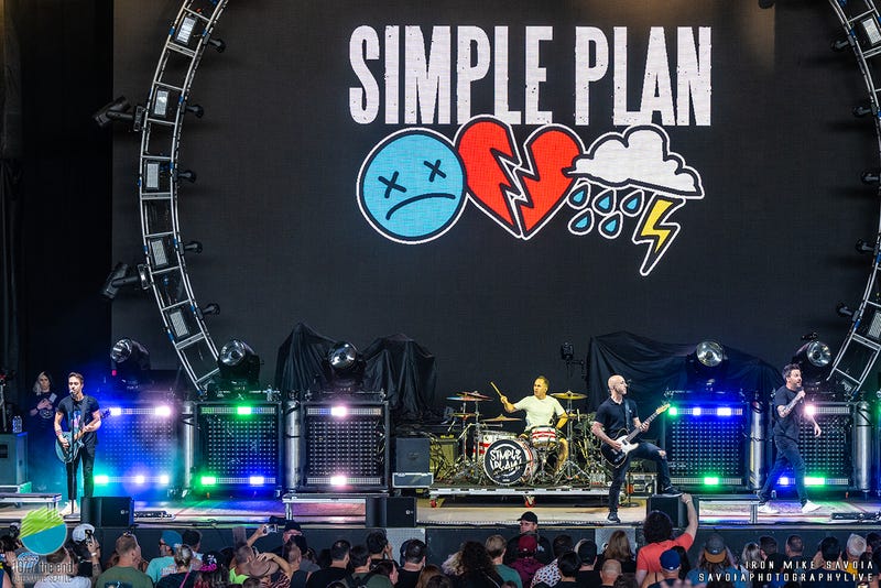 Simple Plan at White River Amphitheatre 8.1.23