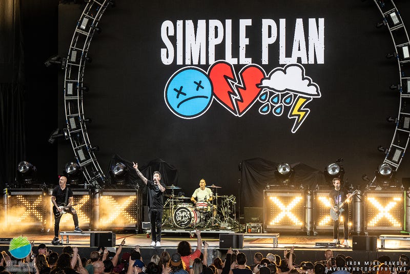 Simple Plan at White River Amphitheatre 8.1.23