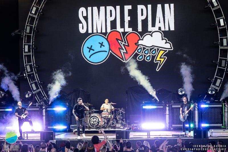 Simple Plan at White River Amphitheatre 8.1.23