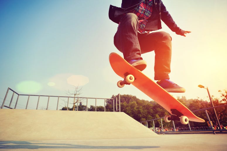 Skateboarding