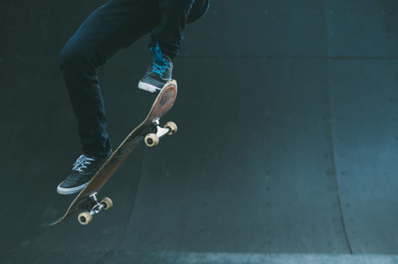 Skateboarding