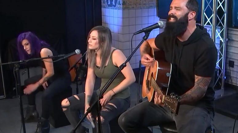 Skillet Triumph in This Exclusive Acoustic Performance of 'Legendary’
