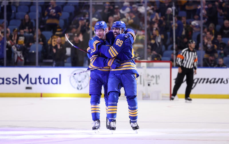 Alex Tuch and Rasmus Dahlin