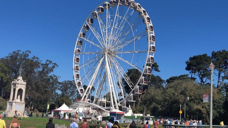 SF's SkyStar Observation Wheel closes due to pandemic, just six weeks after opening