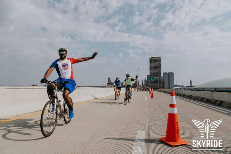 SkyRide along the Buffalo Skyway