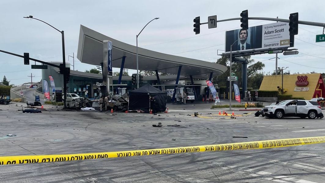 First victim from fiery Windsor Hills crash identified